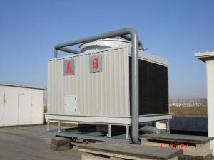 Square crossflow cooling tower